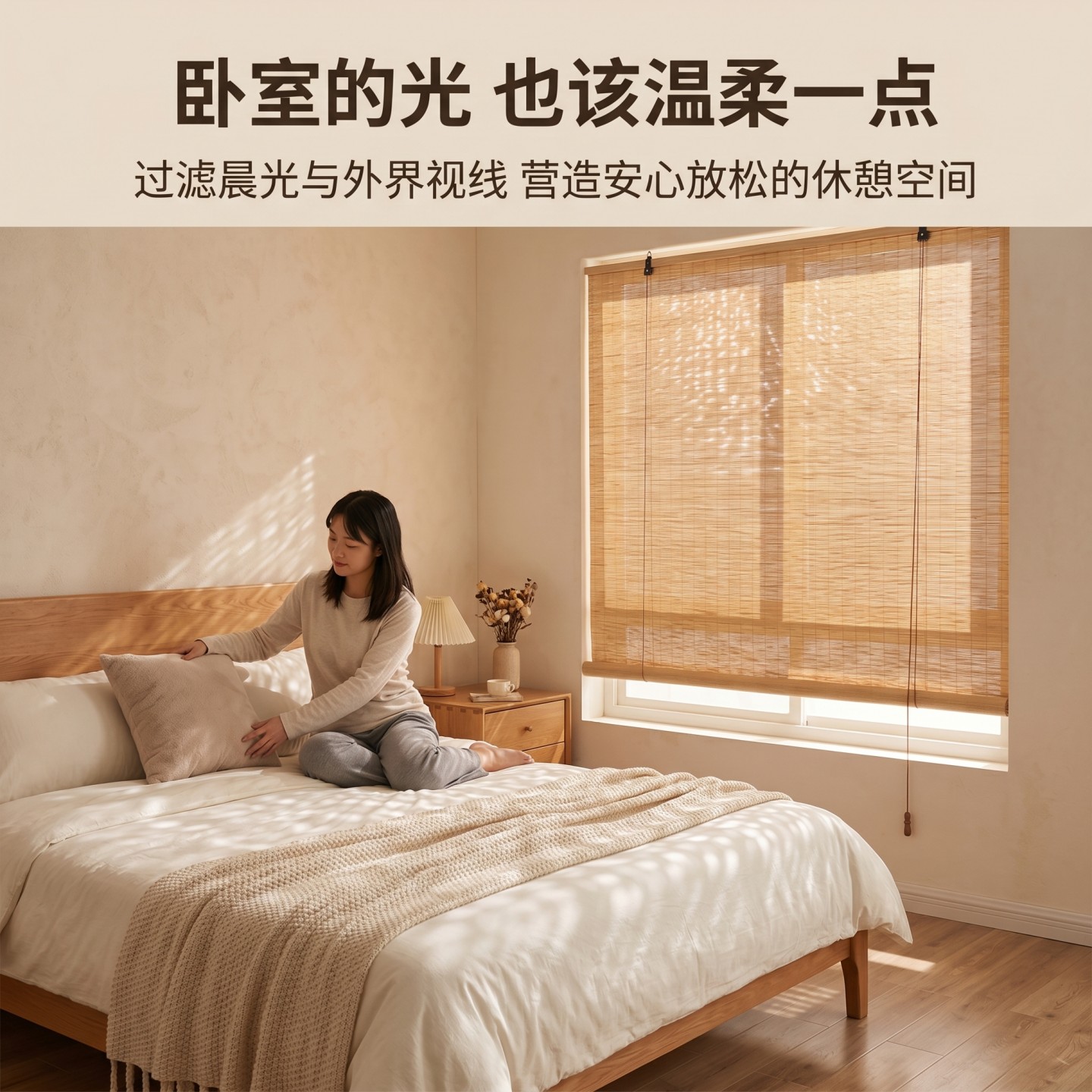 定制竹帘卷帘窗帘门帘阳台遮阳帘