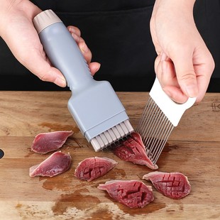 鱿鱼切花刀创意鸡胗拉腰花神器多功能鲍鱼不锈钢章鱼墨鱼改刀工具