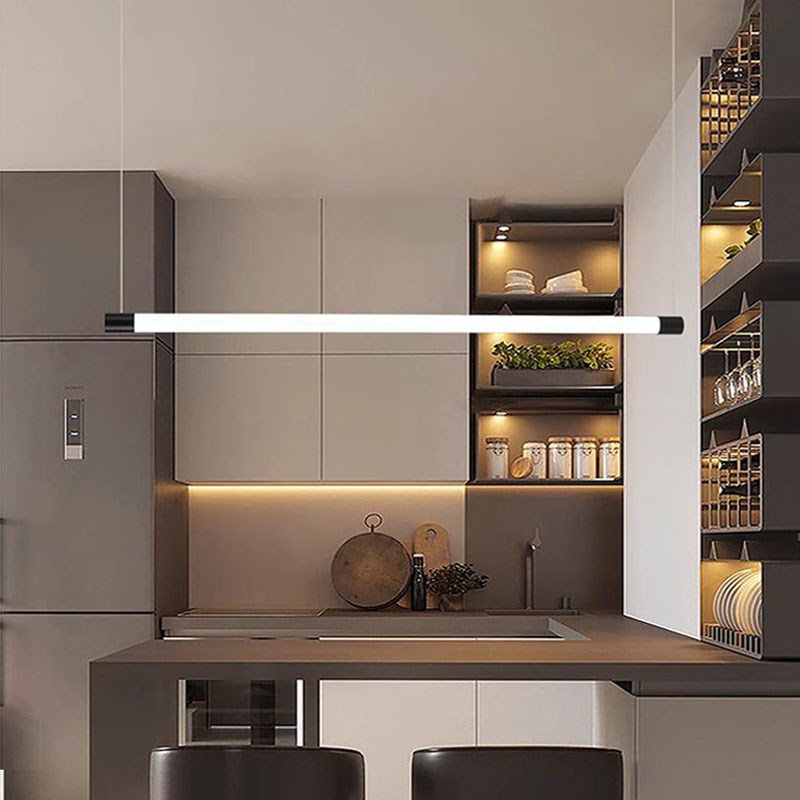 360度发光亚克力led圆形灯管广告展会商用婚礼吊灯装饰照明长条灯