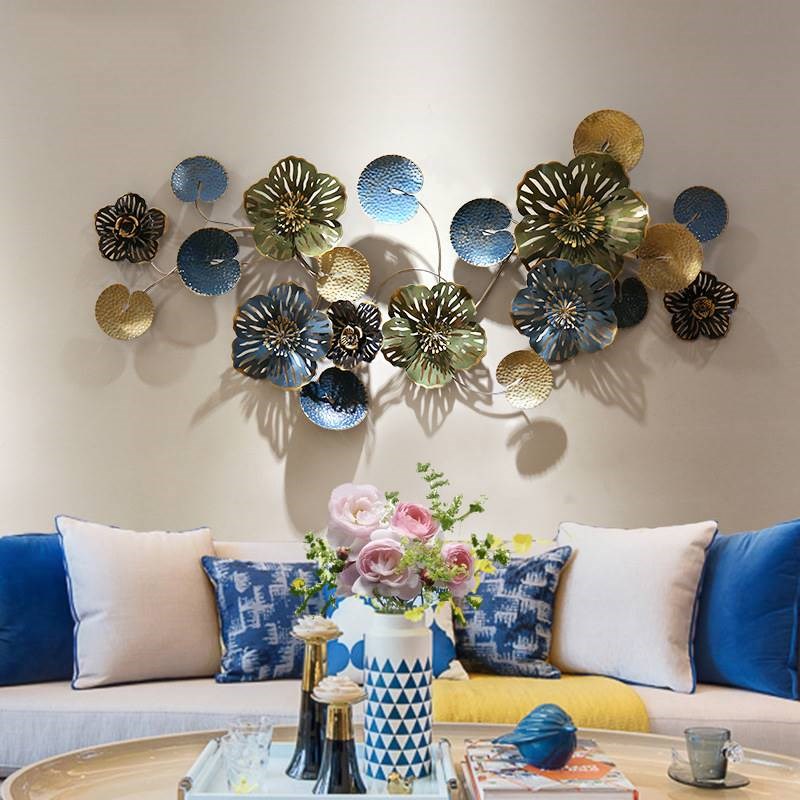 欧式立体大型墙上装饰品挂件 创意铁艺壁饰墙饰 客厅墙面壁挂饰