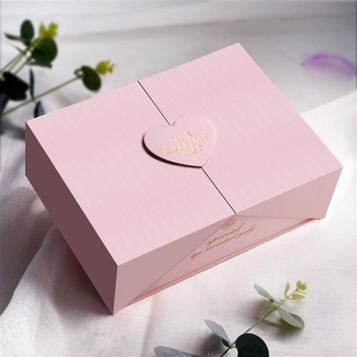 礼盒空盒伴手礼盒子生日礼物盒化妆品小号礼品盒包装盒高级感