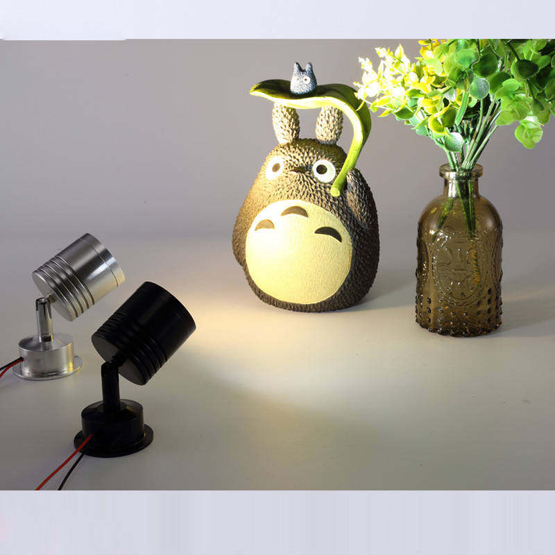 LED明装小射灯UV紫外线395 365nm白光1W3W5W展柜背景过道床头酒吧