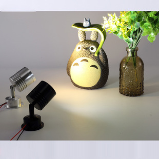 LED明装小射灯UV紫外线395 365nm白光1W3W5W展柜背景过道床头酒吧