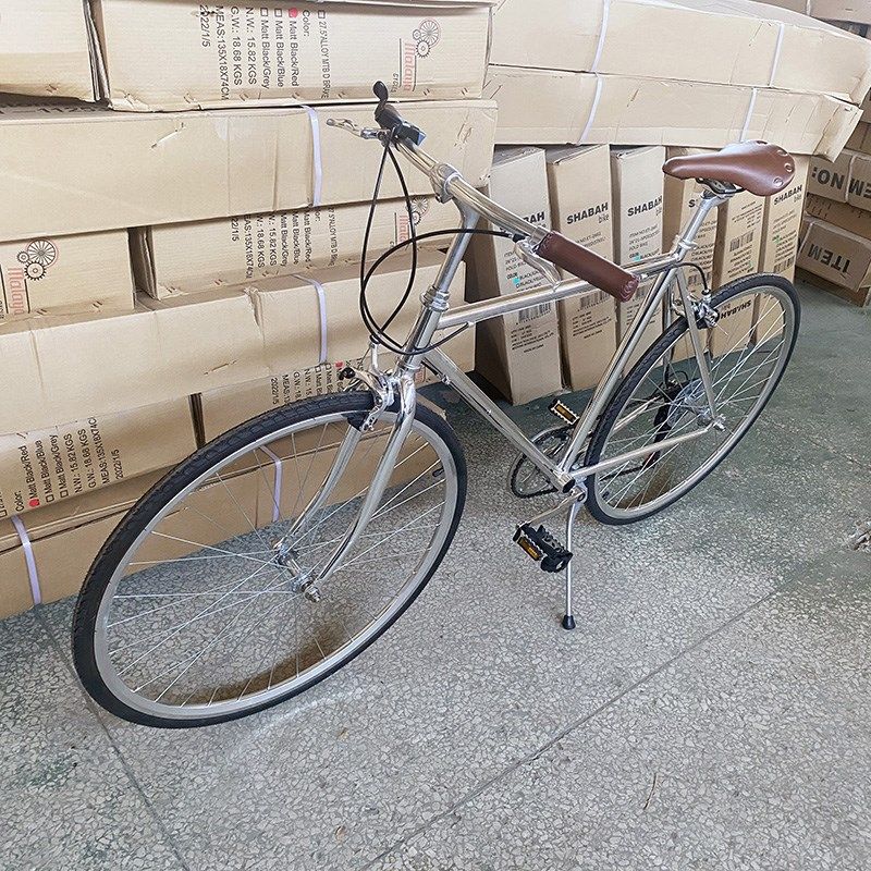 复古自行车英伦通勤单车学生城市公路车轻便变速男女复古车荀宝宝