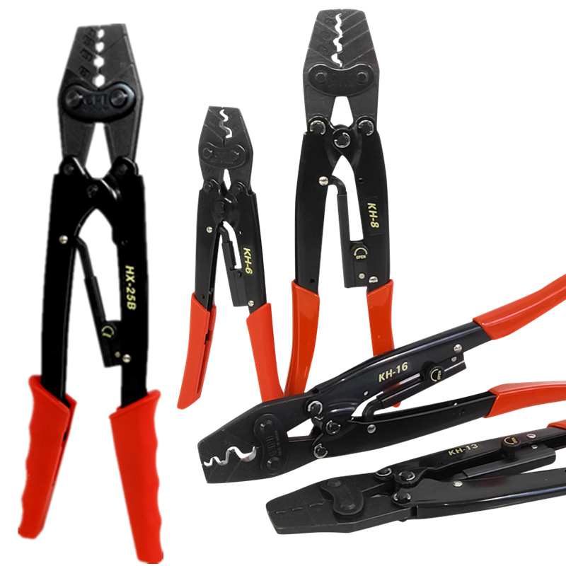 中国台湾OPT压线钳裸端m子铜鼻子压接钳KH-2 6 8 9 12 13 16 22 3