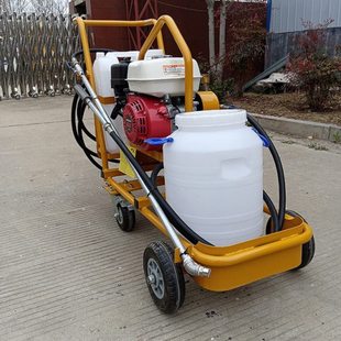 小型轻便的修路筑路机械手推式沥青撒布机街道小区路面翻新喷涂机