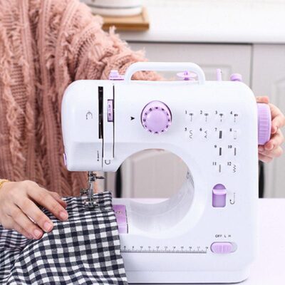 芳华505A台式家用电动缝纫机 家用微型迷你缝纫机锁边机