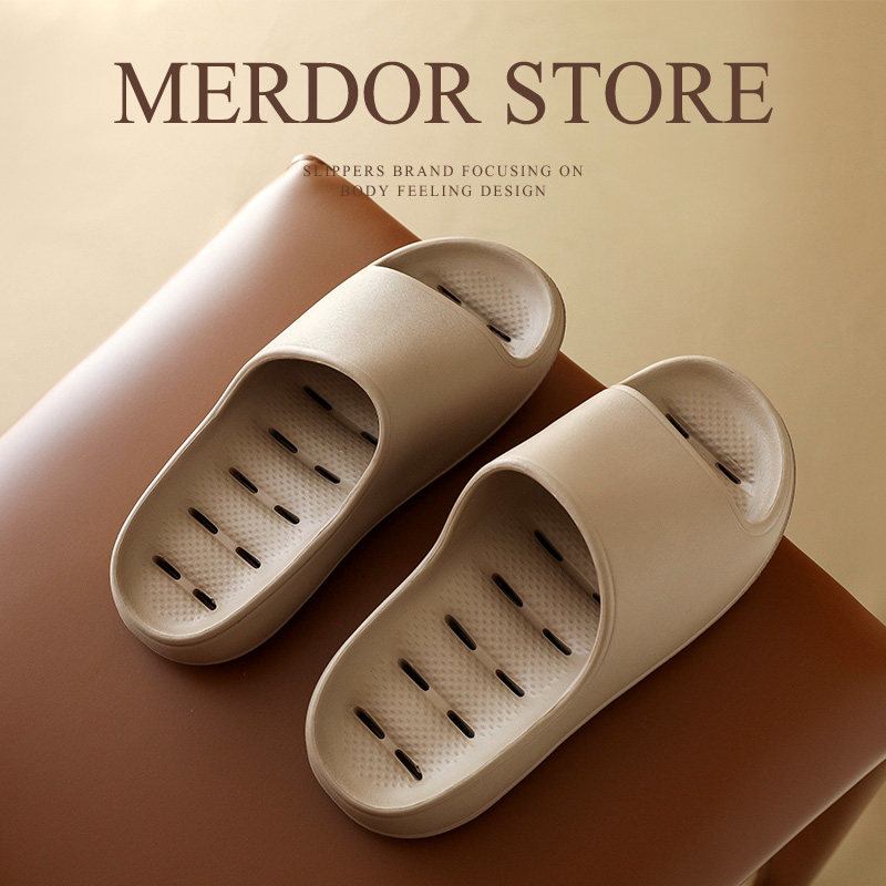 化妆室洗澡c拖鞋防滑漏水男士夏季室内速乾镂空浴室凉拖鞋女居家