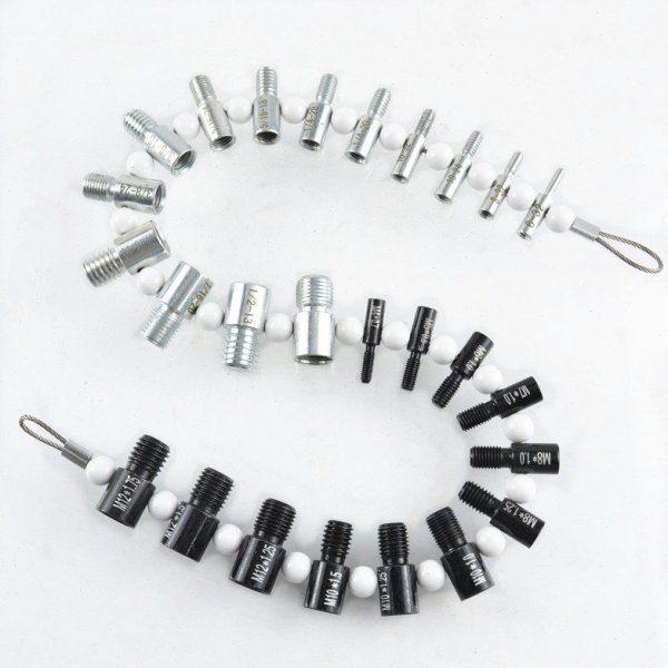 26PC圆头款螺丝螺母螺纹通止规 螺纹检测器 公制美制 45#钢,五金/工具,量规,淘宝优惠券,粉丝福利购,淘宝优惠卷