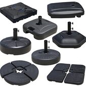 户外遮阳伞底座水箱加水压重大罗马伞香蕉伞中柱加重防风注水插伞