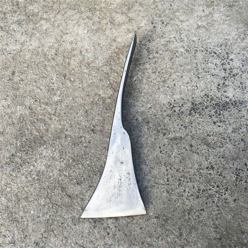 手工锻打全刚镐斧挖笋户外砍斧挖树桩神器工具镐头挖冬笋锄头两用