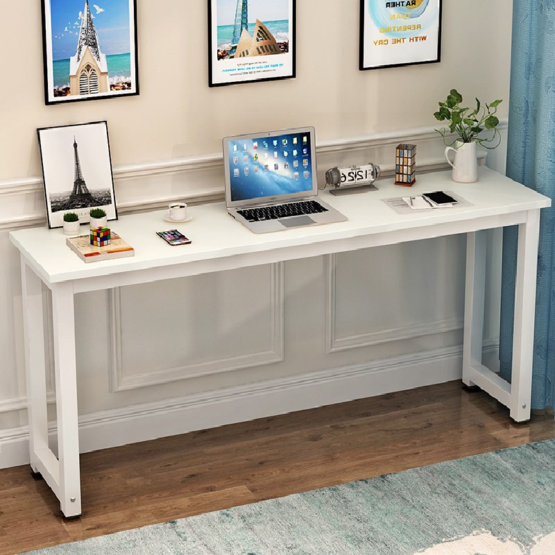 宽25/30cm窄桌可定制长110家用卧室H沙发床尾写字桌延长方形小桌