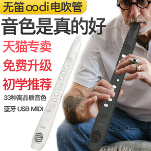 无笛电吹管20h23款 初学入门乐器轻便笛子葫芦丝电子萨克斯oodi