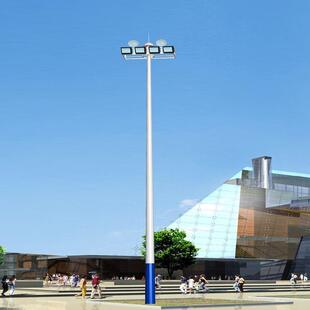 供应扬州市高杆灯热镀锌灯杆广场灯升降式足球体育场灯路灯