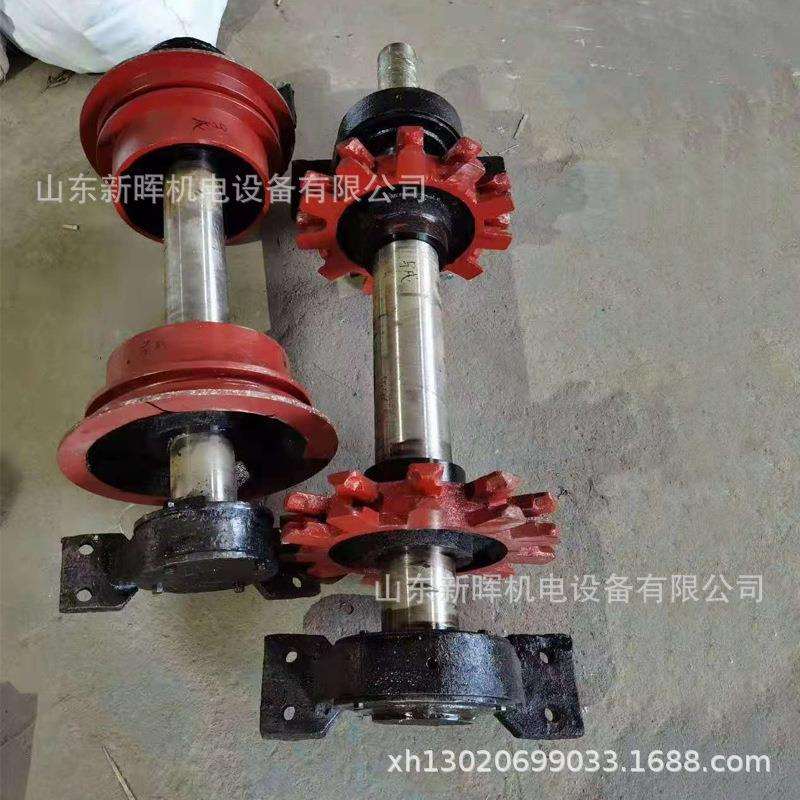埋刮板机头轮总成尾轮总成 提升机链轮总成 刮板机头轮尾轮组件
