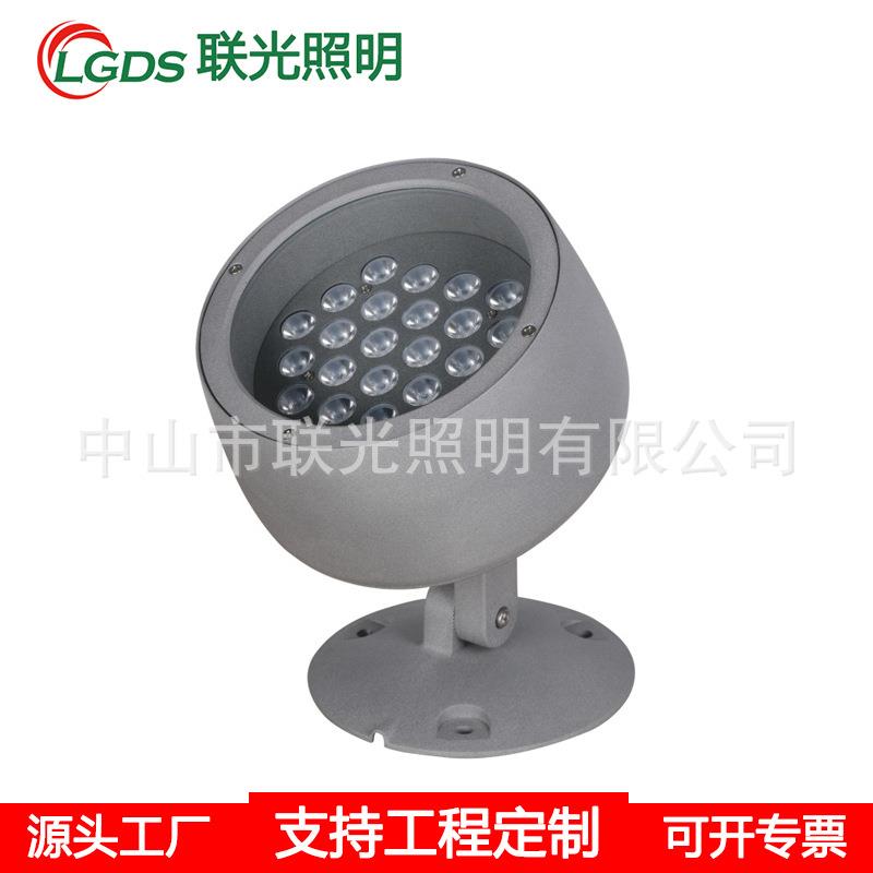 LED照树灯户外防水投射灯别墅花园草坪插地灯园林绿化抱树投光灯