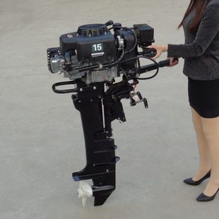 船用舷外机经济船挂机四冲程省油轻便船用挂桨机小型船尾机