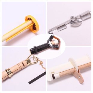 台球皮头修理工具多功能木制修杆器换皮头工具固定皮头压紧压制器