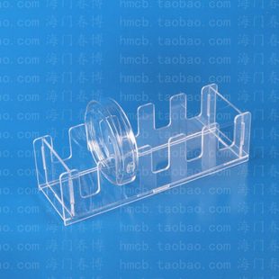 有机玻璃培养皿架 5/10个装 竖放 玻璃培养皿60/90/100/120/150mm