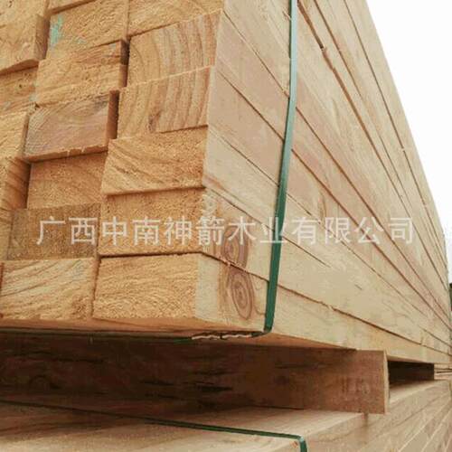建筑木方木材厂家直供工地工程材料方木白松材质坚固耐用