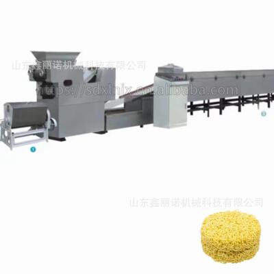方便面生产线小炸膨化食品设便型备GNE制造 油方面生产机器