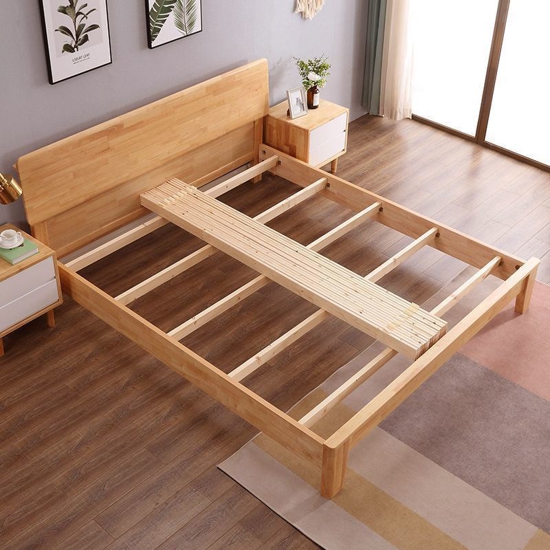 杉木床板实木铺板整块垫片榻榻米防潮排骨架床架子折叠床板木条排