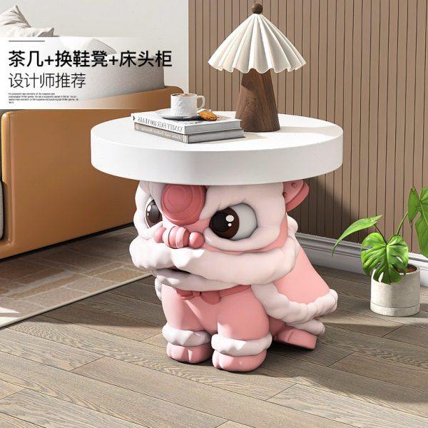 国潮醒狮客厅落地摆件家居饰品电视柜旁沙发茶几边几床头乔迁礼物,家居饰品,落地摆件,淘宝优惠券,粉丝福利购,淘宝优惠卷