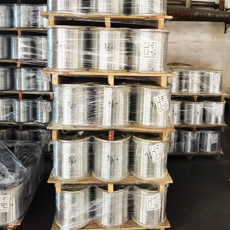 工业金属丝电镀锌铁丝锌层均匀滑轮用丝硬铁丝冷镀锌线汽车门条丝