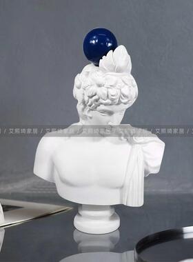 古希腊人像雕塑样板间客厅玄关摆件电视柜软装维纳斯雕塑饰品
