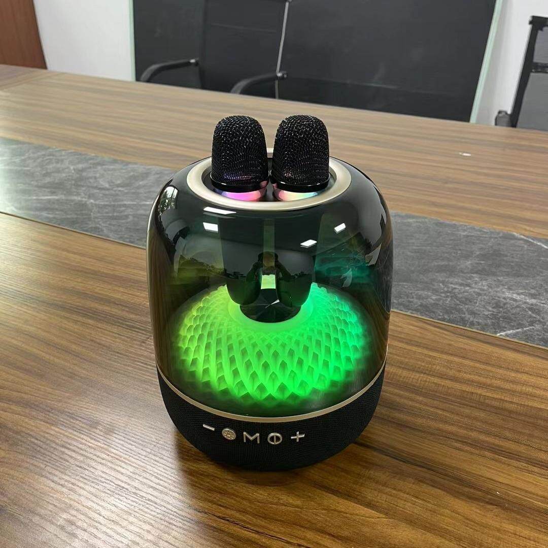 礼品大功率蓝牙音箱家用桌面多媒体音响七彩智能K歌蓝牙音箱