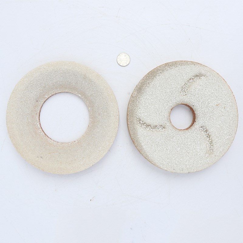 225砂轮白刚玉白色砂轮磨浆机豆浆机磨片陶瓷磨刀机内圆磨砂轮片
