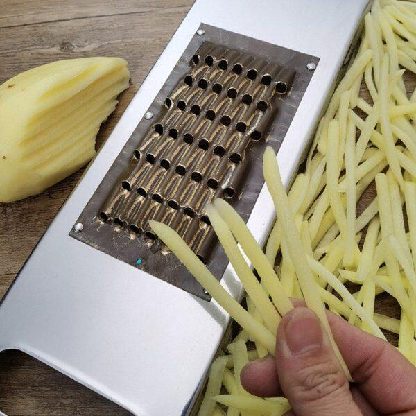 华诚洋芋擦擦工具萝卜丝刨丝器老式铜刨菜刨子切菜器不锈钢插丝板