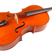 学生练习实木大提琴 松香 大提琴弓 手工制作 琴包