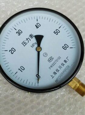 仪川压力表 Y-150 0-60mpa m20x1.5 表盘直径100 径向/立式