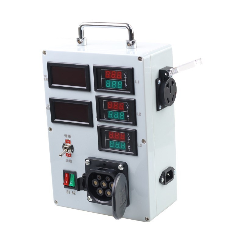 新能源充电桩模拟测试仪枪试充器充电国标交流便携式电动汽车检测
