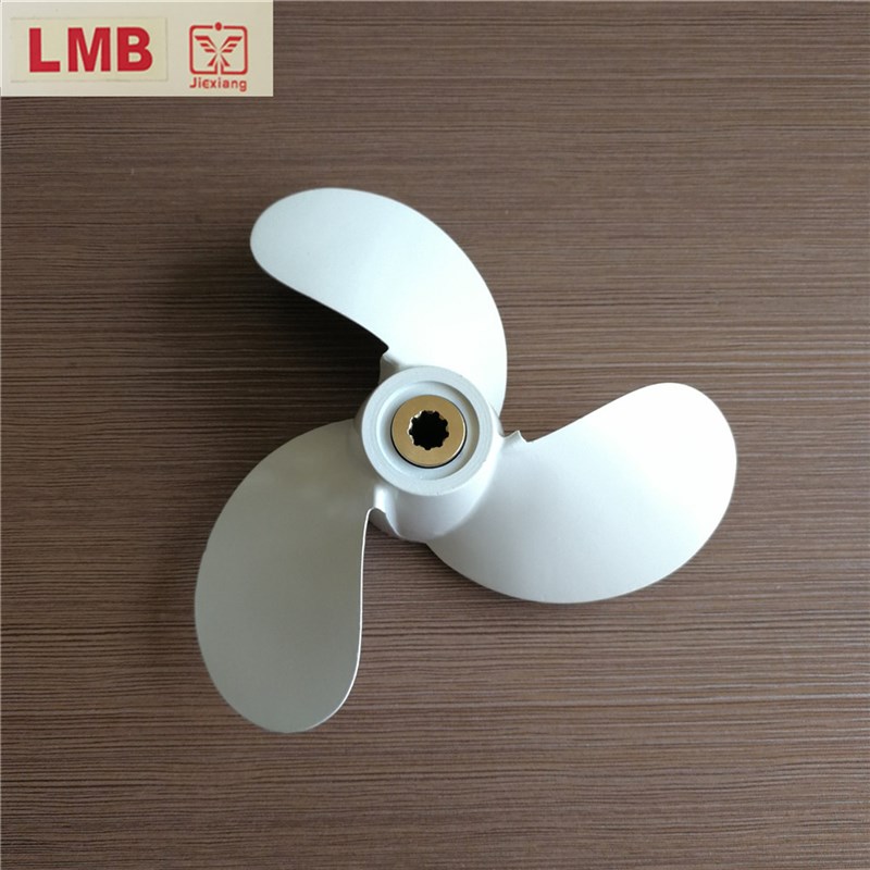 小型船用螺旋桨,2.5-5HP小型三叶铝合金船用螺旋桨