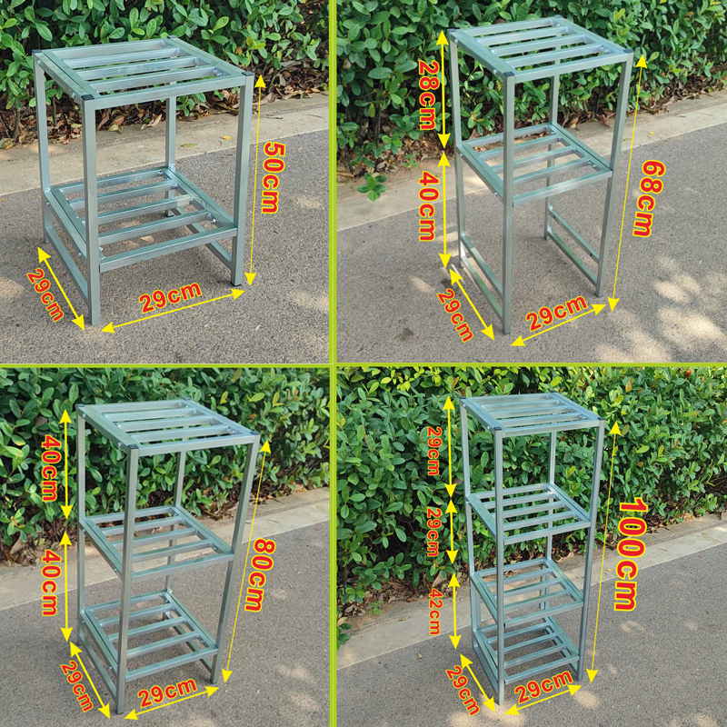 正方形花架d置物架二层三层四层宽29阳台室内厨房收纳架承重好落