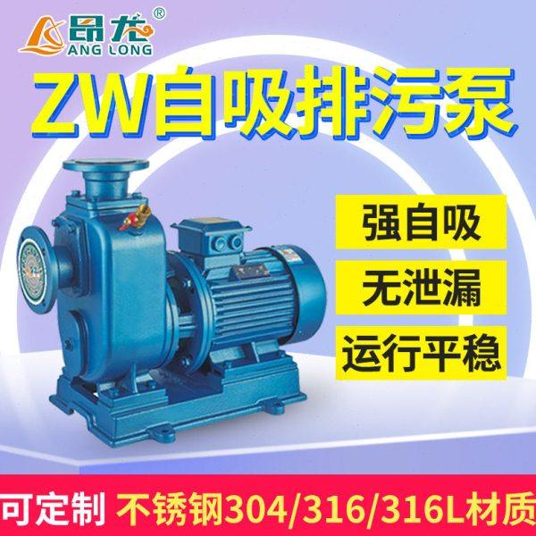 ZW直连式自吸排污泵河塘养殖化粪池排污不锈钢耐腐蚀无堵塞污水泵,五金/工具,水泵,淘宝优惠券,粉丝福利购,淘宝优惠卷