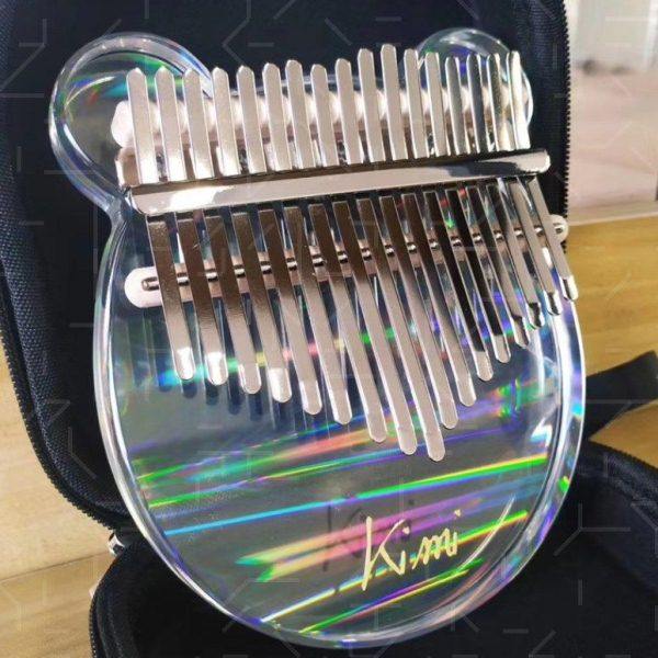 KIMI水晶透明拇指琴 17音KALIMBA卡林巴 亚克力手指钢琴