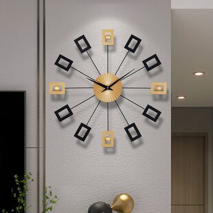 挂钟客厅创意大气家用墙壁挂饰时钟艺术2024新款现代简约轻奢钟表