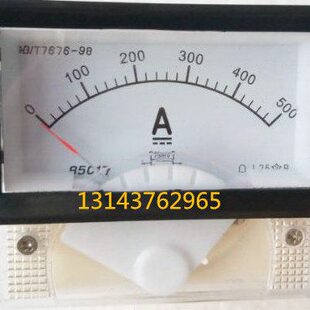 指针直流电流表85C17-500A 75MV 600A 750A 800A 1KA 85C17-A
