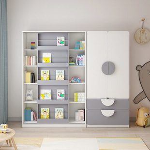 可比熊2023新款宝宝衣柜儿童小型卧室女孩男孩实木衣橱家用收纳柜