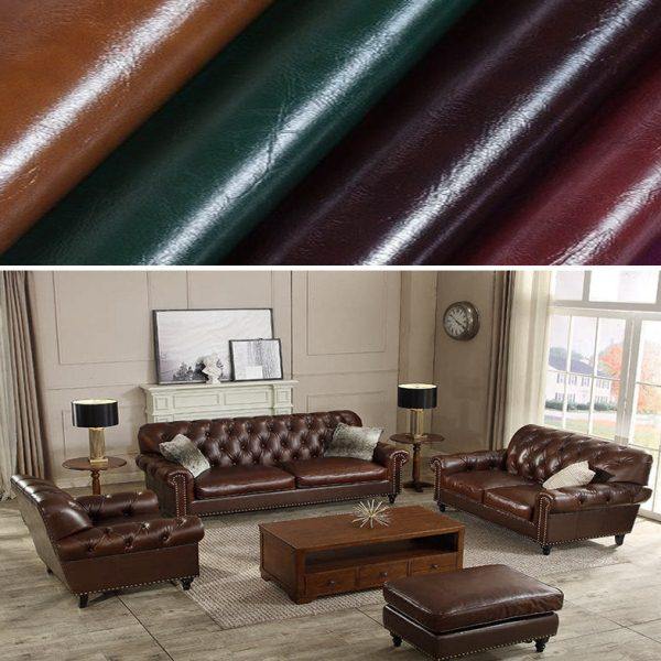 油蜡pu皮革防水面料汽车软包沙发座垫椅加宽皮布料人造革耐磨皮料