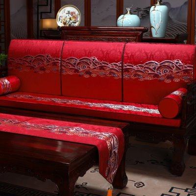 新中式红木沙发坐垫实木家具座垫椅子垫套罩罗汉床防滑海绵垫定制,居家布艺,沙发垫,淘宝优惠券,粉丝福利购,淘宝优惠卷