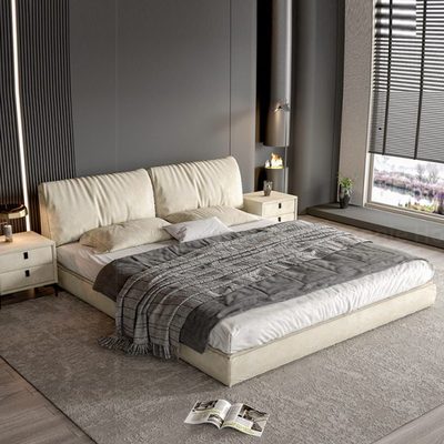 baxter大象耳朵床主卧软包轻奢科技布艺床双人现代简约高端一米五