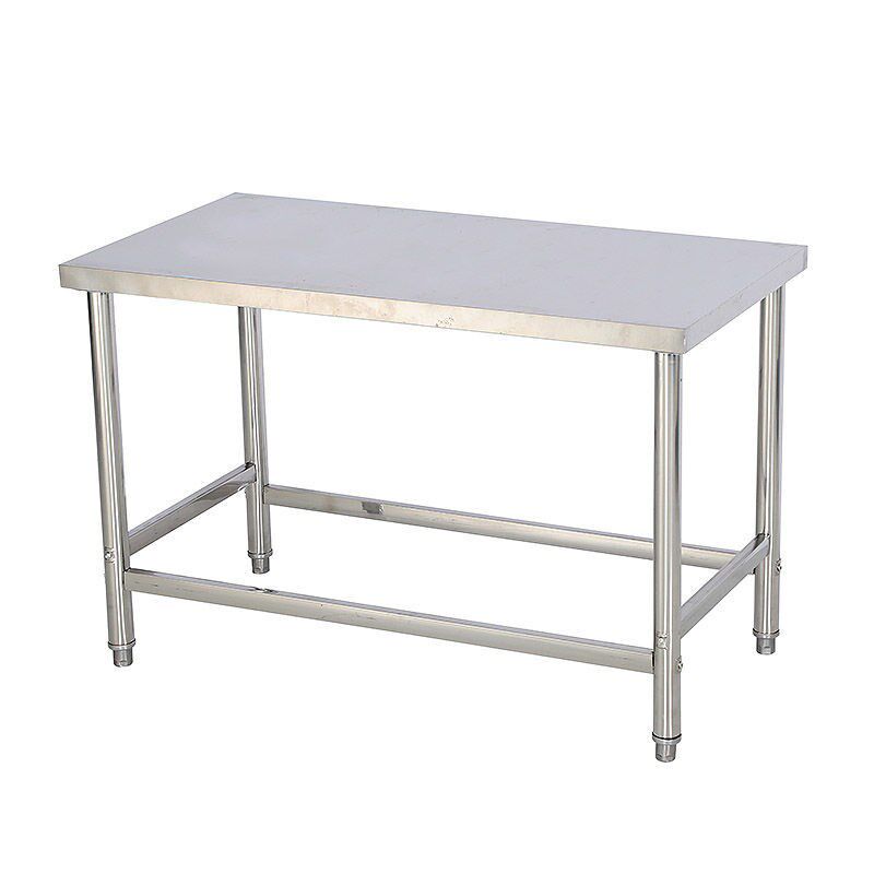 不锈钢工作台厨房切菜桌案板单层煤气罐操作台灶台酒店饭店工作桌