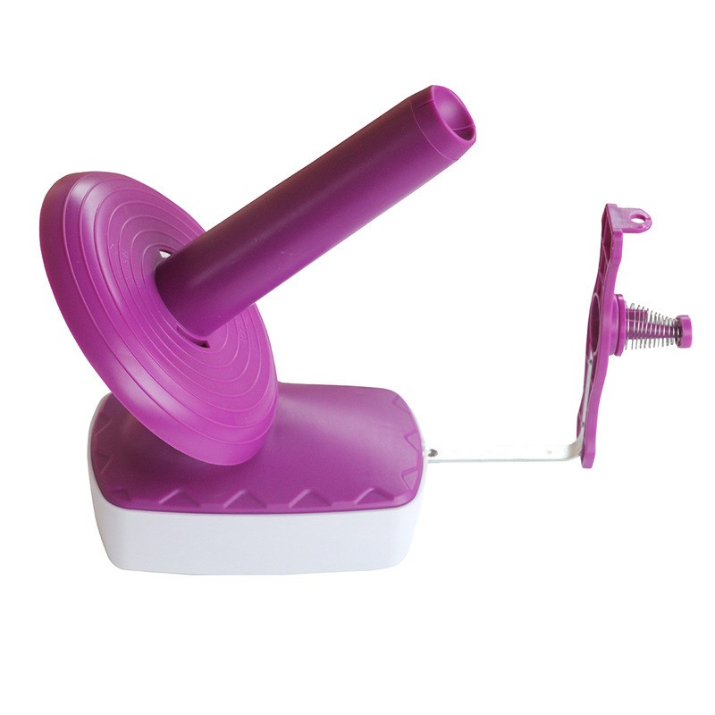 家用电动毛线绕线机大容量 自动旋转式绕线器 毛线团整理缠线工具