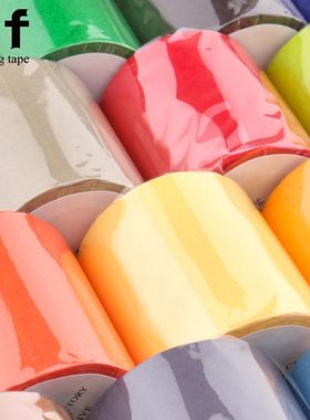 tif tame 宽和纸胶带 可书写 纯色 10米 基础打底 彩色 手账 手撕