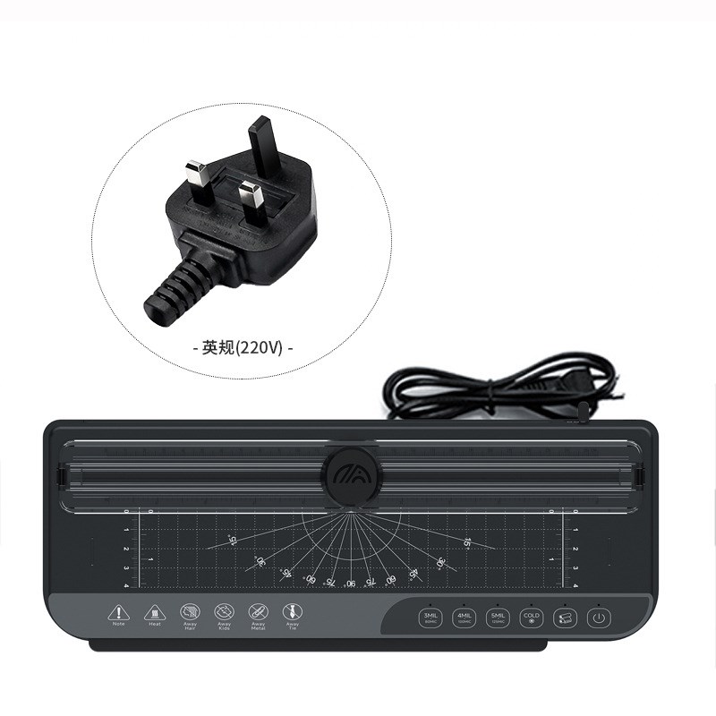 新款智能覆膜机 相片过胶机小型可烫金塑封机家用过塑机a4覆膜机