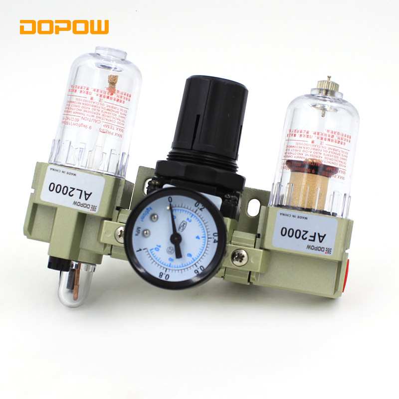 DOPOW SMC型空气过滤 AC2000-02D三联件AC2000自动排水气源处理器